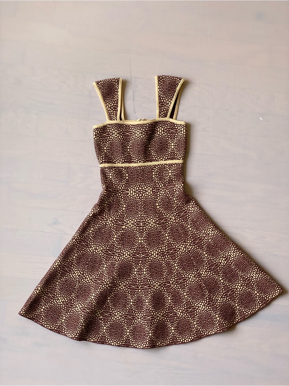 Issa London Heavy Knit Stretch Mini Dress Size S